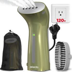 Steamer for Clothes Hand Held Portable Travel Garment Steamer Metal Steam Head 25s Heat Up Pump System Mini Size Handheld Steamer for Any Fabrics No W