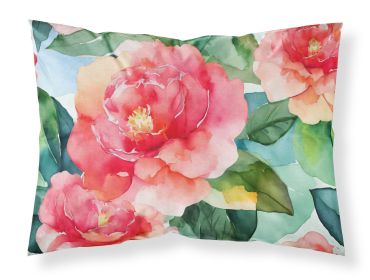 Alabama Camellia in Watercolor Standard Pillowcase Lightweight Super Soft Easy Care Decorative Artwork Pillowcase, Standard