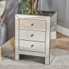 Clear 3-Drawer Chest, Firm and Stylish Storage Solution, Modern Design with Sleek Lines, Perfect for Contemporary Home Decor and Organization