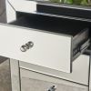 Clear 3-Drawer Chest, Firm and Stylish Storage Solution, Modern Design with Sleek Lines, Perfect for Contemporary Home Decor and Organization