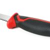 Hyper Tough Drywall Jab Saw, 6-inch Carbon Steel Blade, Comfort Grip Handsaw, Red