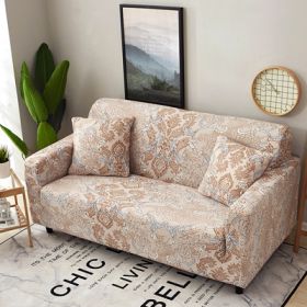 Printed Sofa Cushion Sofa Cover Sofa Cover (Option: Y-1 seater)